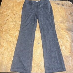 LOFT Charcoal Women's Wide-Leg Pants